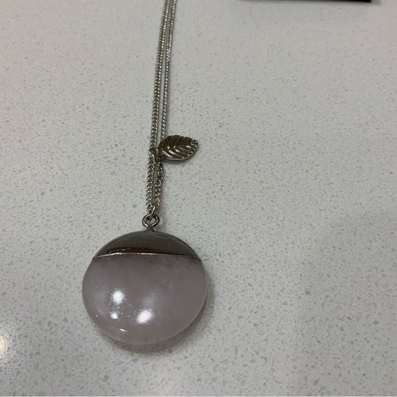 NWT - 🦊 3/ 15$ Long semi-precious stone necklace - Picture 2 of 5